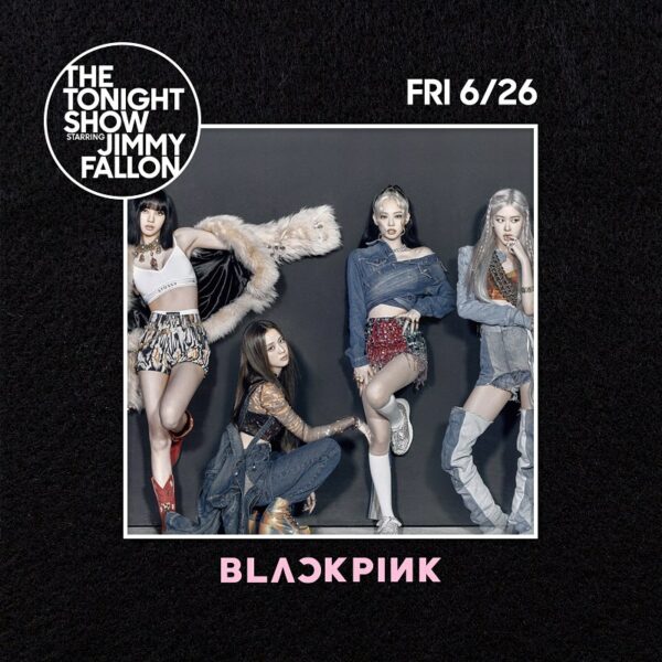 BLACKPINK @fallontonight
Tonight at 23:35/22:35c on @NBC @fallontonight 
#TheTon…