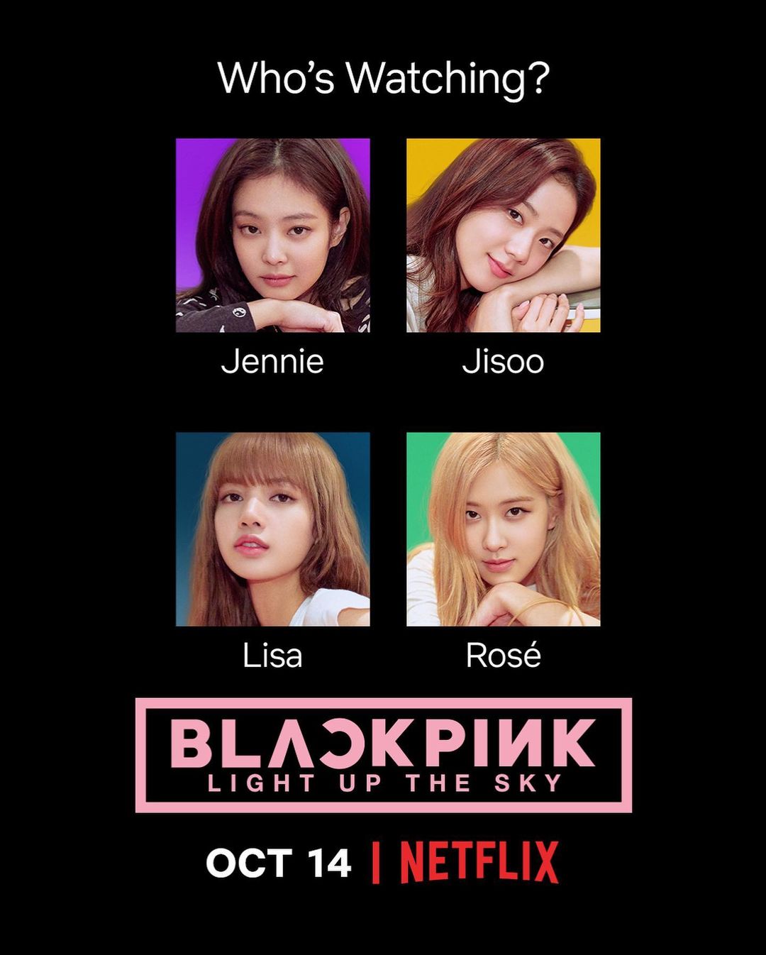 BLACKPINK: Light Up the Sky and BLACKPINK profile icons launch globally on @Netf…