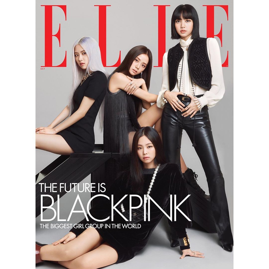 #광고 @elleusa @blackpinkofficial …