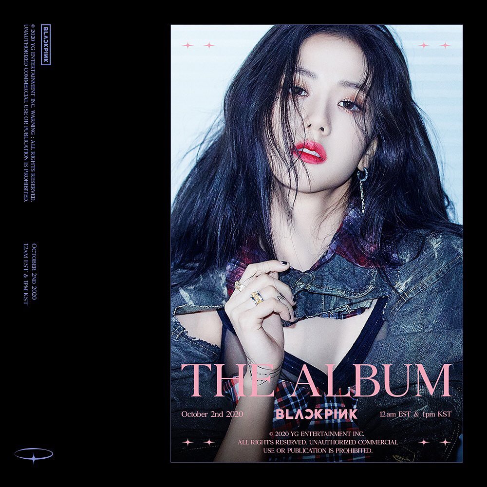 #BLACKPINK #블랙핑크 #JISOO #지수 #1stFULLALBUM #THEALBUM #TeaserPoster #20201002_12am…