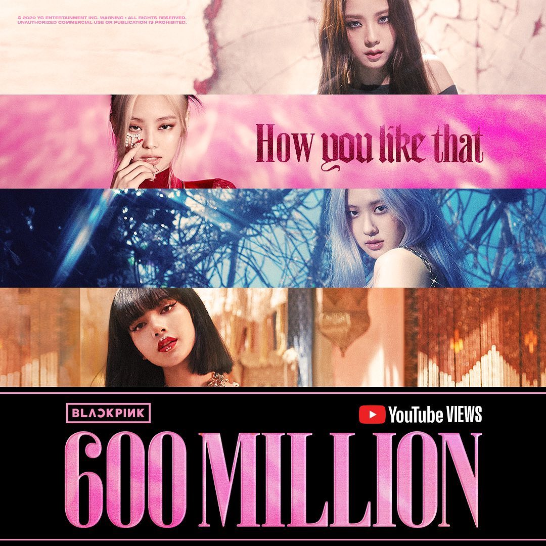 #BLACKPINK #블랙핑크 #HowYouLikeThat #MV #600MILLION #YOUTUBE #YG…