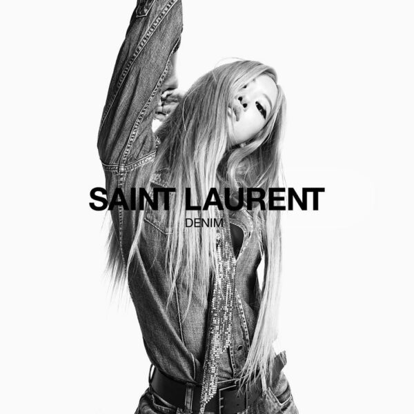 ROSÉ DENIM 
#YSL35 by ANTHONY VACCARELLO PHOTOGRAPHED by @graysorrenti  #YSL #S…