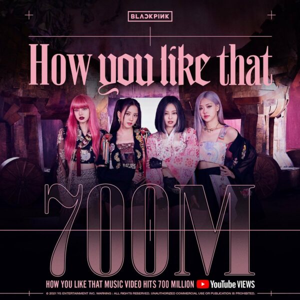 #BLACKPINK #블랙핑크 #HowYouLikeThat #MV #700MILLION #YOUTUBE #YG…