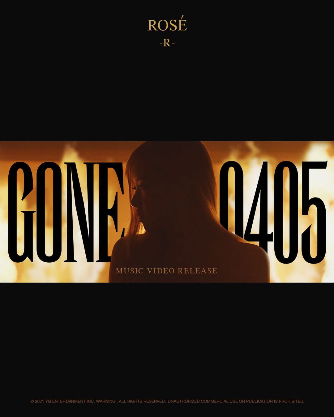 #ROSÉ #로제 #BLACKPINK #블랙핑크 #FirstSingleAlbum #R #Gone #MV #TeaserPoster #2021040…