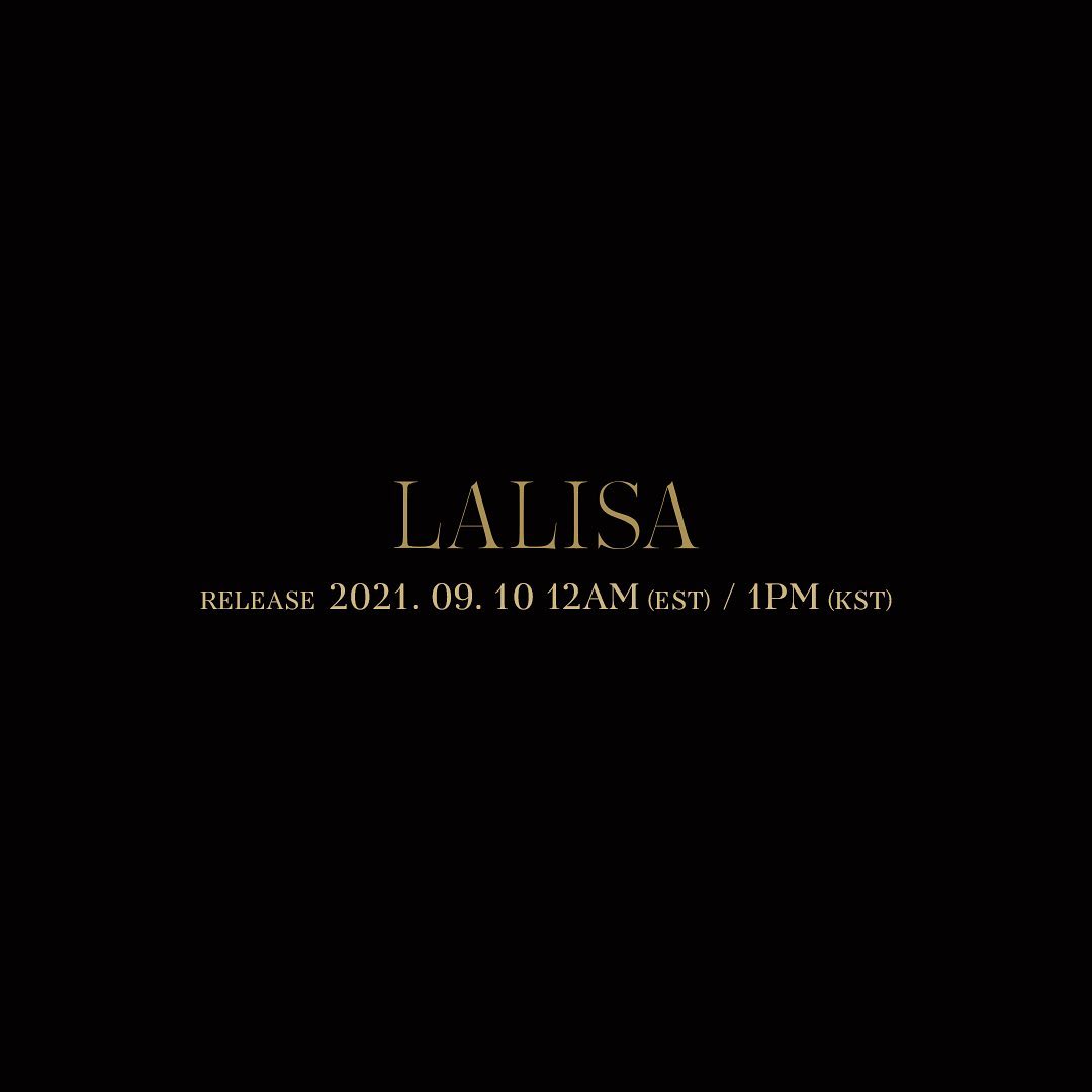 #LISA #리사 #BLACKPINK #블랙핑크 #FIRSTSINGLEALBUM #LALISA #20210910_12amEST #20210910…