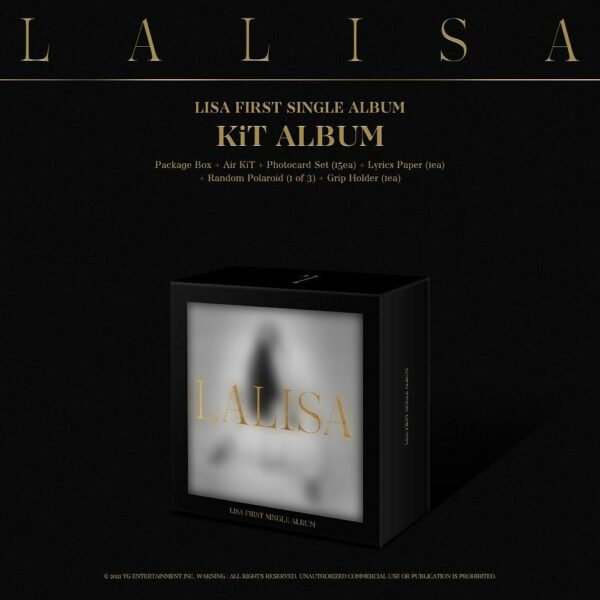LISA FIRST SINGLE KiT ALBUM LALISA == Release Date: 9/10 Pre-Order: 8/26 4PM ...