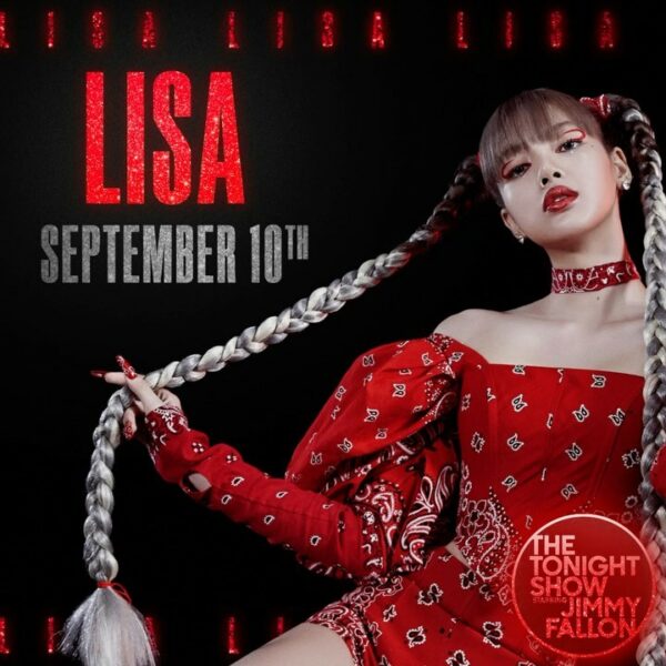 #LISAonFallon coming 9/10 @fallontonight  #LISA #리사 #BLACKPINK #블랙핑크 #FIRSTSING…