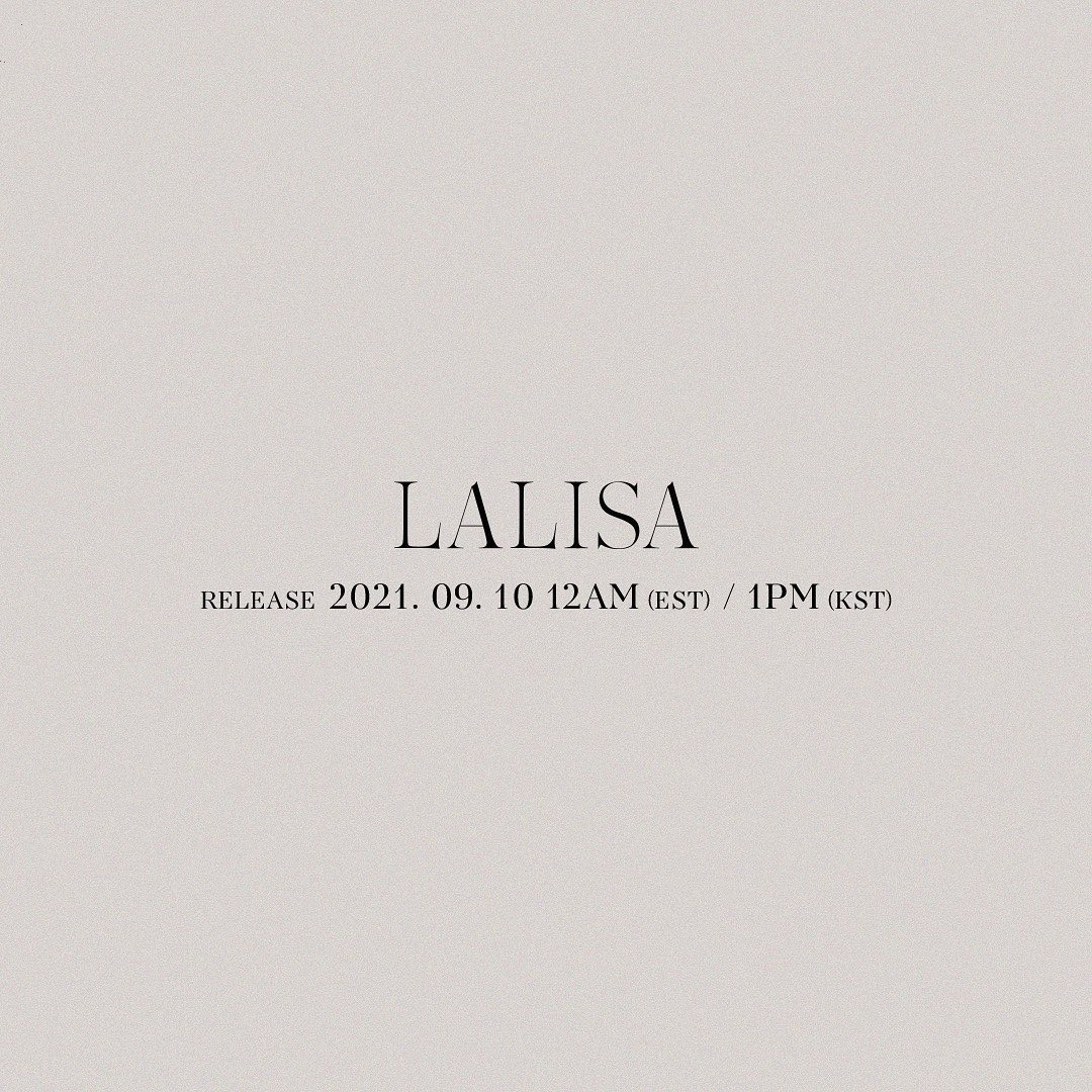 LISA – #OUTNOW Unlimited LISA LIVE POSTER  #LISA #리사 #BLACKPINK #블랙핑크 #FIRSTSING…