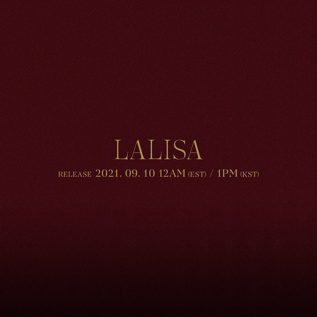 LISA – FIRST SINGLE ALBUM LALISA D-DAY POSTER  #LISA #리사 #BLACKPINK #블랙핑크 #FIRST…
