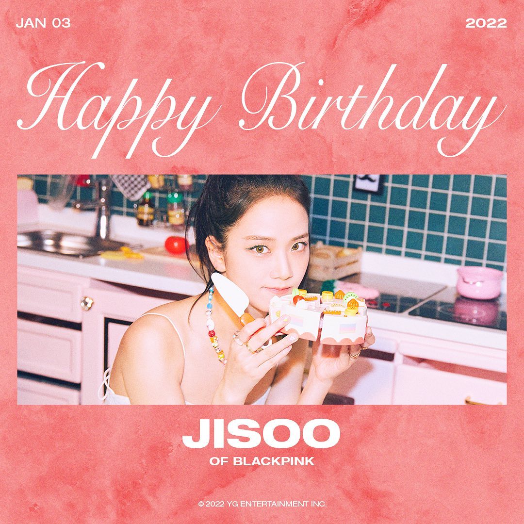 #BLACKPINK #블랙핑크 #JISOO #지수 #HAPPYBIRTHDAY #20220103 #YG…