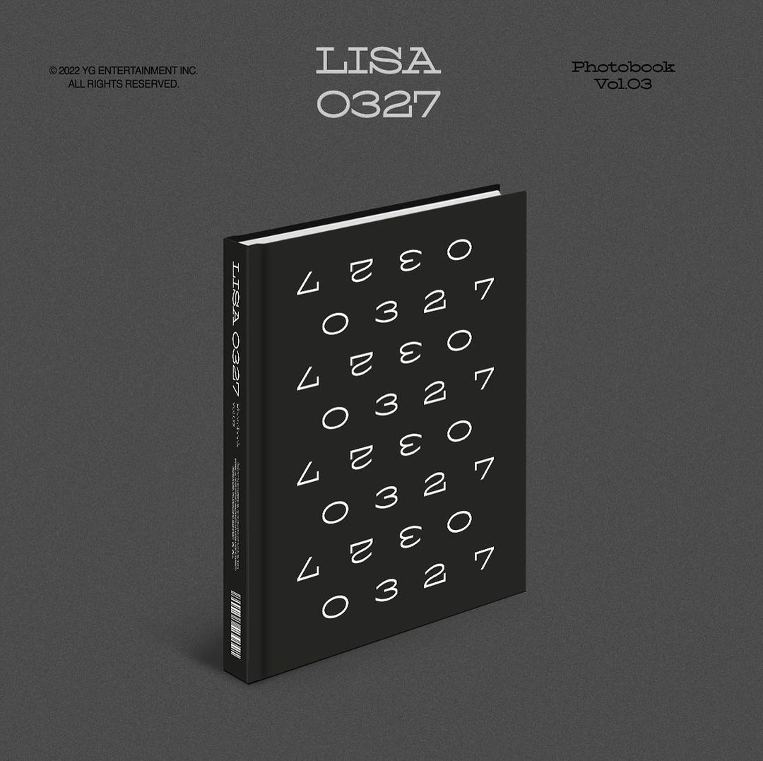 ⠀ LISA 0327 PHOTOBOOK VOL.03 ⠀ == Release Date : 3/28 Pre-Order : 3/7