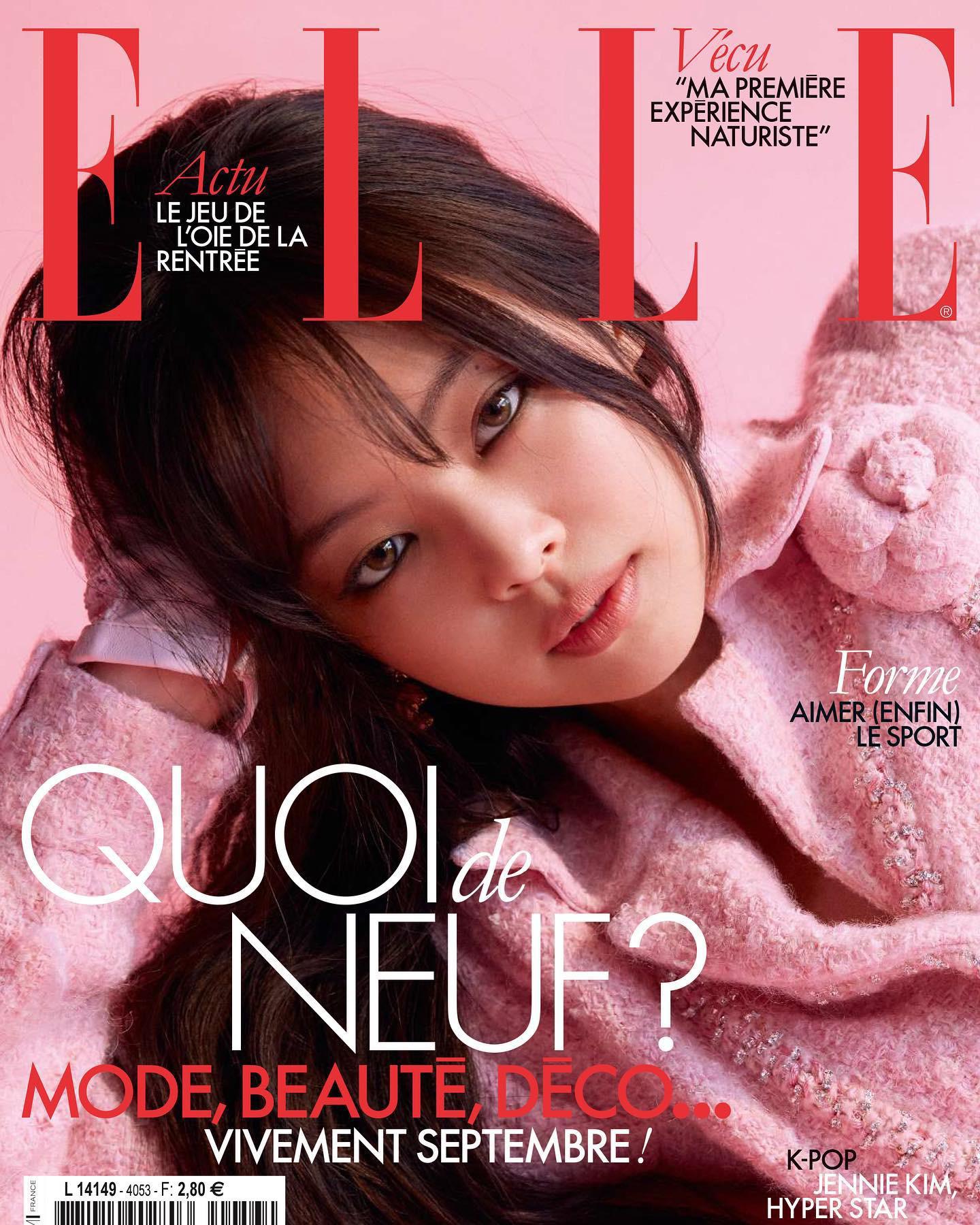 230823 Jennie for ELLE France September 2023 Issue