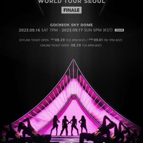 230824 BLACKPINK WORLD TOUR [BORN PINK] FINALE IN SEOUL POSTER #2