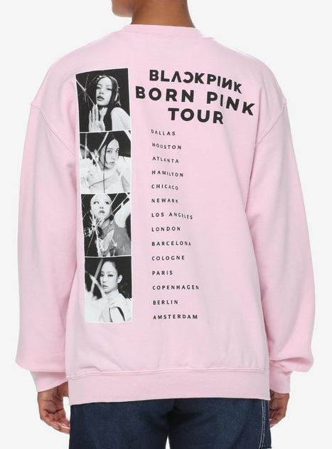 230821 BLACKPINK Born Pink Tour Girls Sweatshirt | Hot Topic