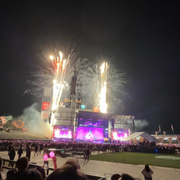 Fireworks During the Encore of the San Francisco Show!