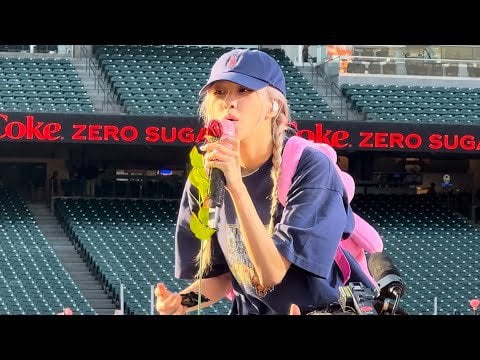 230822 BLACKPINK - Full soundcheck (Really / See U Later / Yeah Yeah Yeah) live @ Oracle Park, San Francisco, CA [4K Fancam]