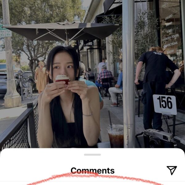 230830 IG Update - MTV comment on Jisoo’s post.