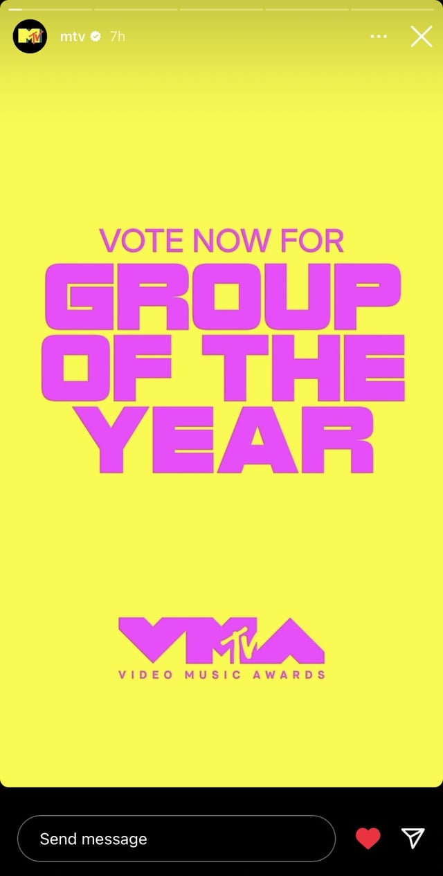 230905 Blackpink Group of the Year VMA'S
