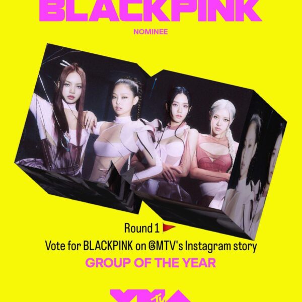 230905 BLACKPINK is nominated for ‘Group of the Year’ at the 2023 MTV Video Music Awards! Vote NOW on @MTV's Instagram story