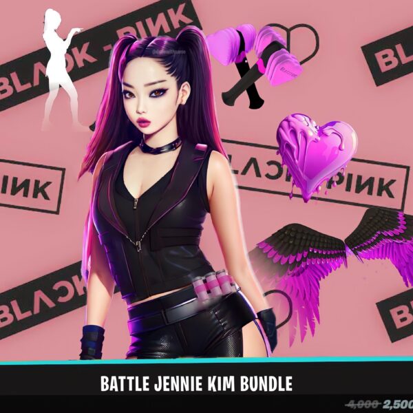 BLACKPINK X Fortnite, Jennie Skin(Concept Art By Me)