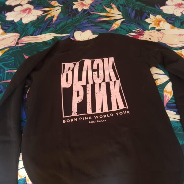 Bought the Blackpink sweater after their Australoan leg of their Born Pink tour