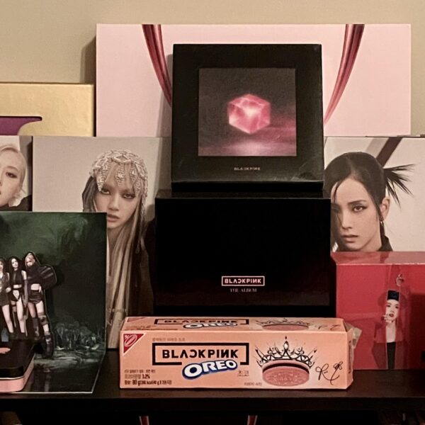 Thought you all might potentially appreciate my shelf display for our girls…🖤💖