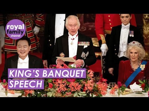 231122 King Charles Hails K-Pop 'Global Superstars' BLACKPINK At South Korea State Banquet