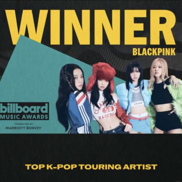 231120 BLACKPINK wins ‘Top K-Pop Touring Artist’ at the Billboard Music Awards 2023!