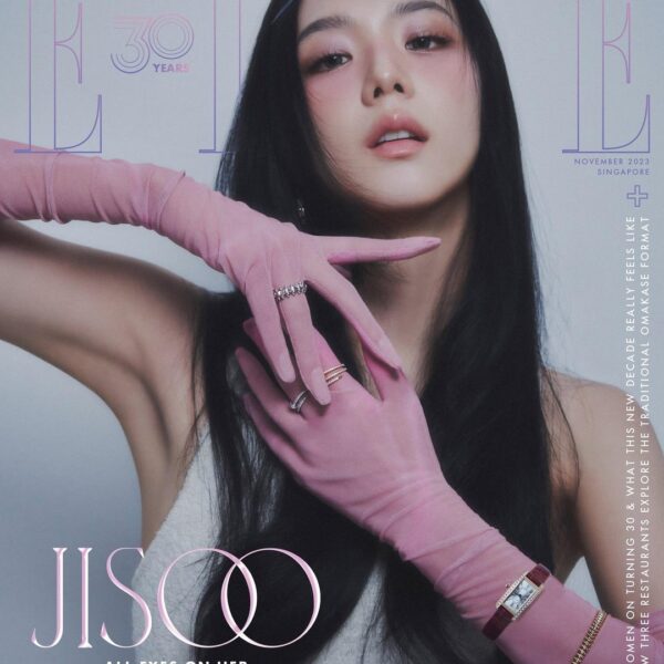 231102 Jisoo for ELLE Singapore November 2023 Issue