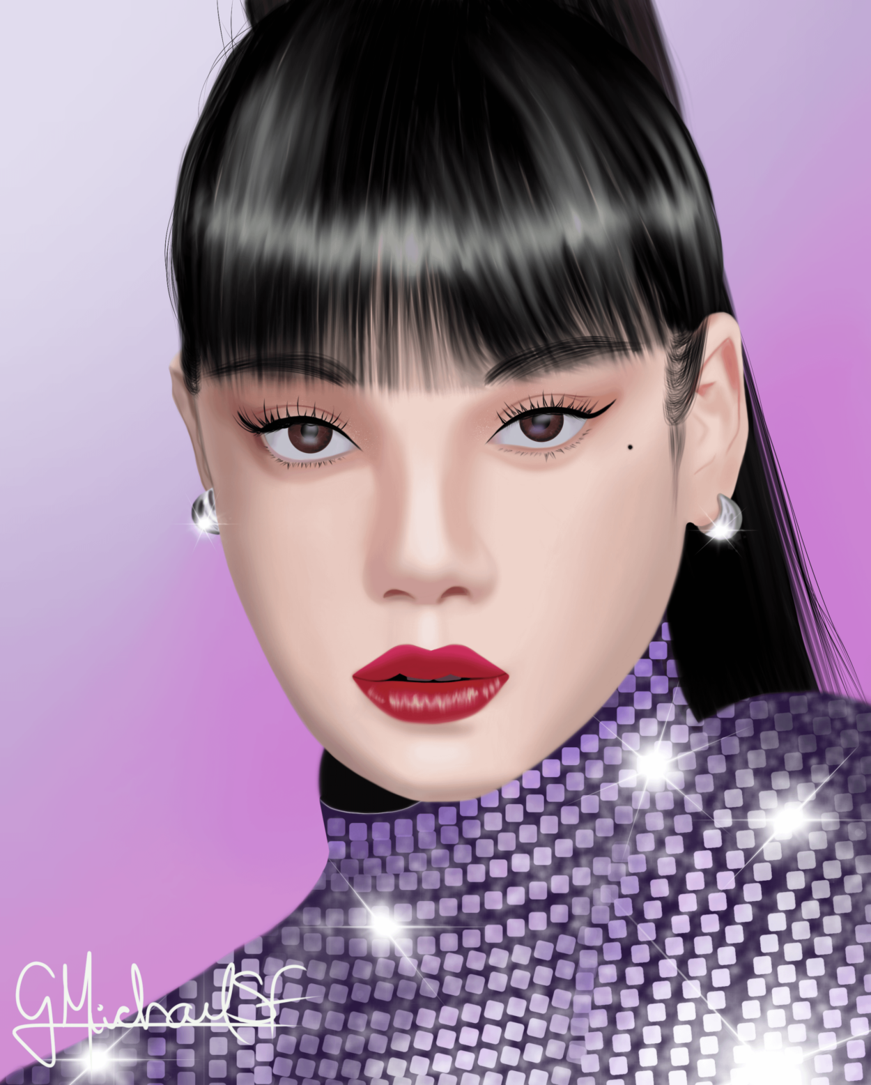 231126 LISA fan art