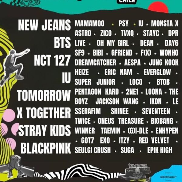 231114 Blackpink is scheduled for Lollapalooza 2024 in Chile?