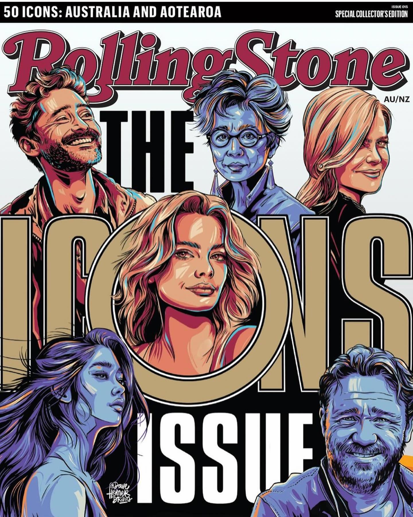 231204 ROSÉ on the cover of Rolling Stone AU/NZ ‘The Icons’ Issue