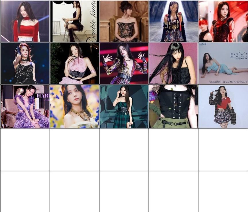 Top 25 Jisoo outfit's of all time. 5 most upvoted comments will get a place.