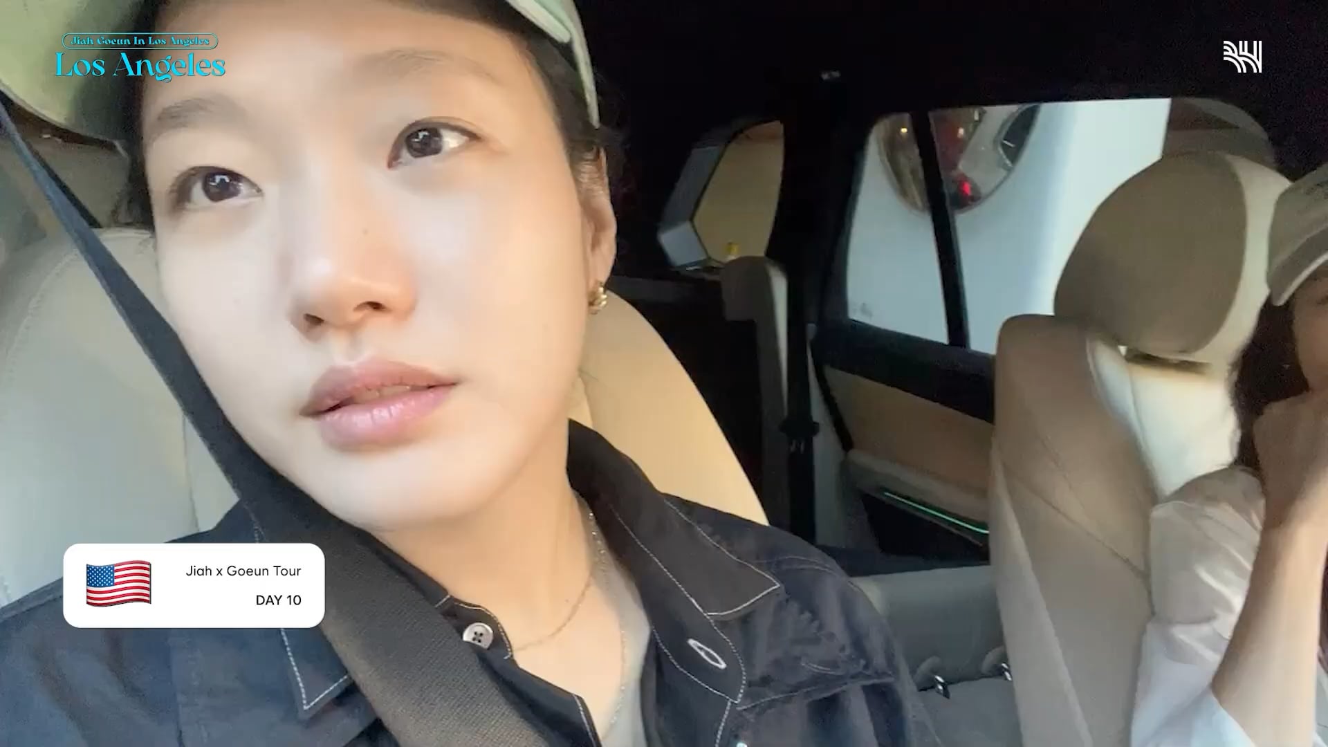 240209 Rosé with Go-eun and Ji-ah hanging out in LA (from Go-eun’s vlog)