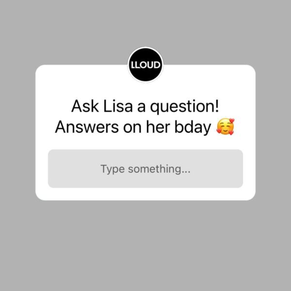 240311 Lisa (LLOUD) IG Story Update