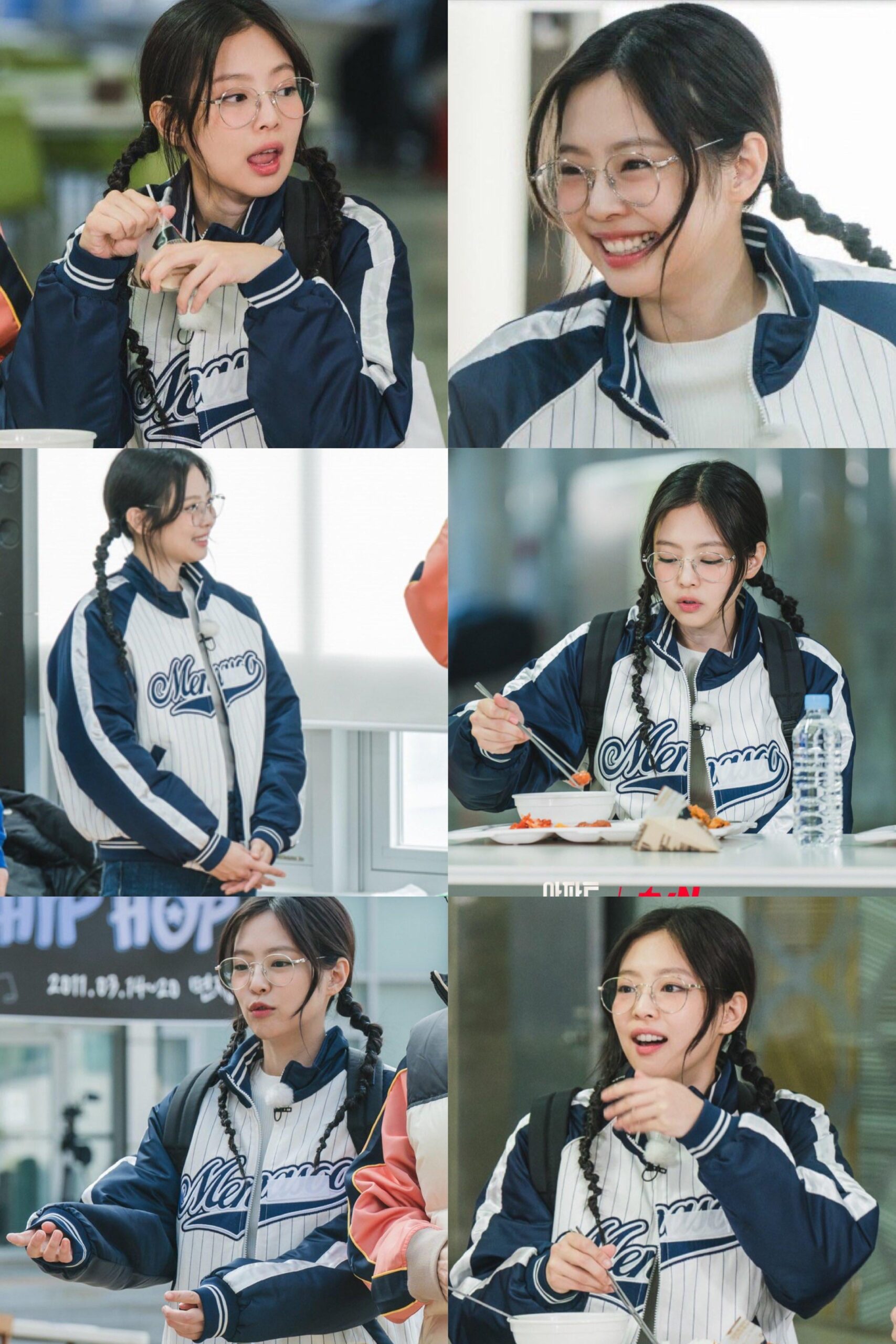 Jennie with glasses is too cute