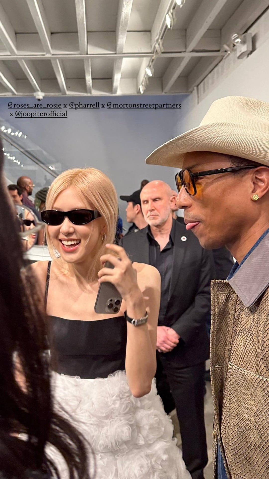 Rosé @ Joopiter Joyride Auction (Founded by Pharell Williams) in New York