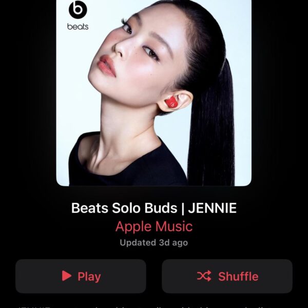 240625 Beats Solo Buds | JENNIE [Apple Music Playlist]