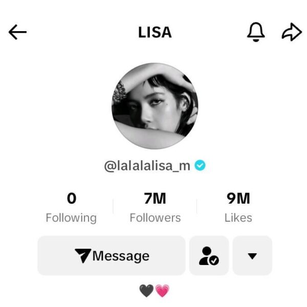 240609 Do you think the growth of Lisa's TikTok account is fast or slow??