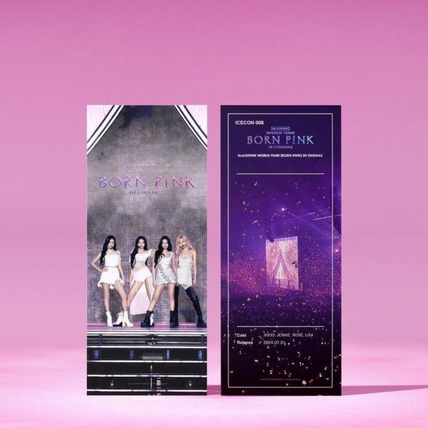 240728 BLACKPINK World Tour [BORN PINK] in Cinemas | Gift ICECON 008 Ticket