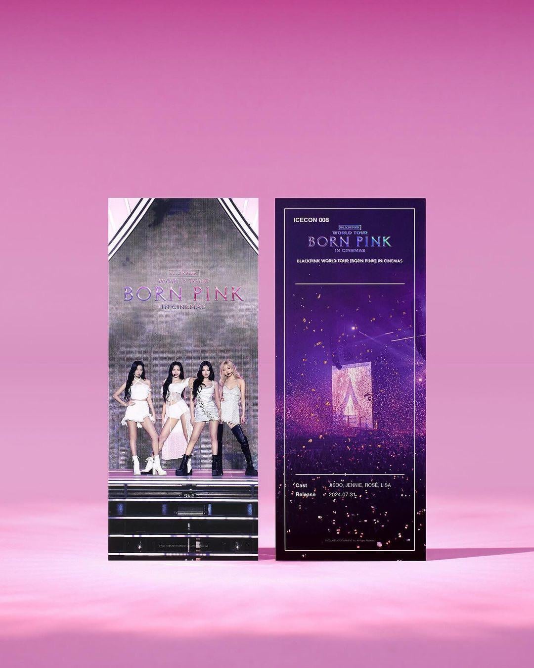 240728 BLACKPINK World Tour [BORN PINK] in Cinemas | Gift ICECON 008 Ticket