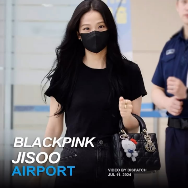 240711 Jisoo @ Incheon International Airport (Arrival from Singapore)