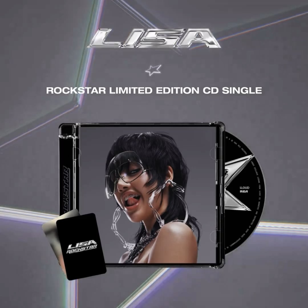 240705 LISA - ‘ROCKSTAR’ Limited Edition CD Single & Merch Now Available