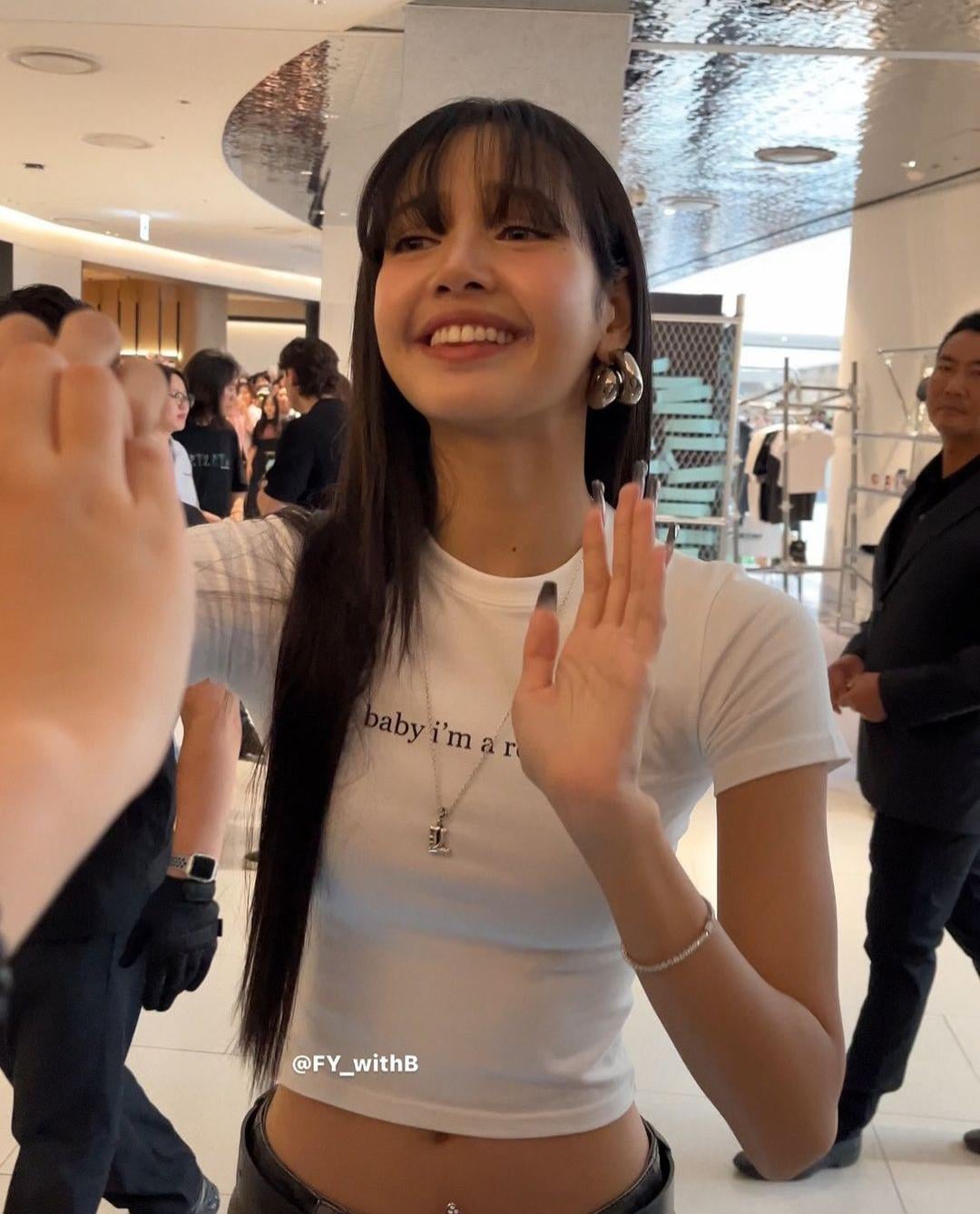 U are so cute Lalisa