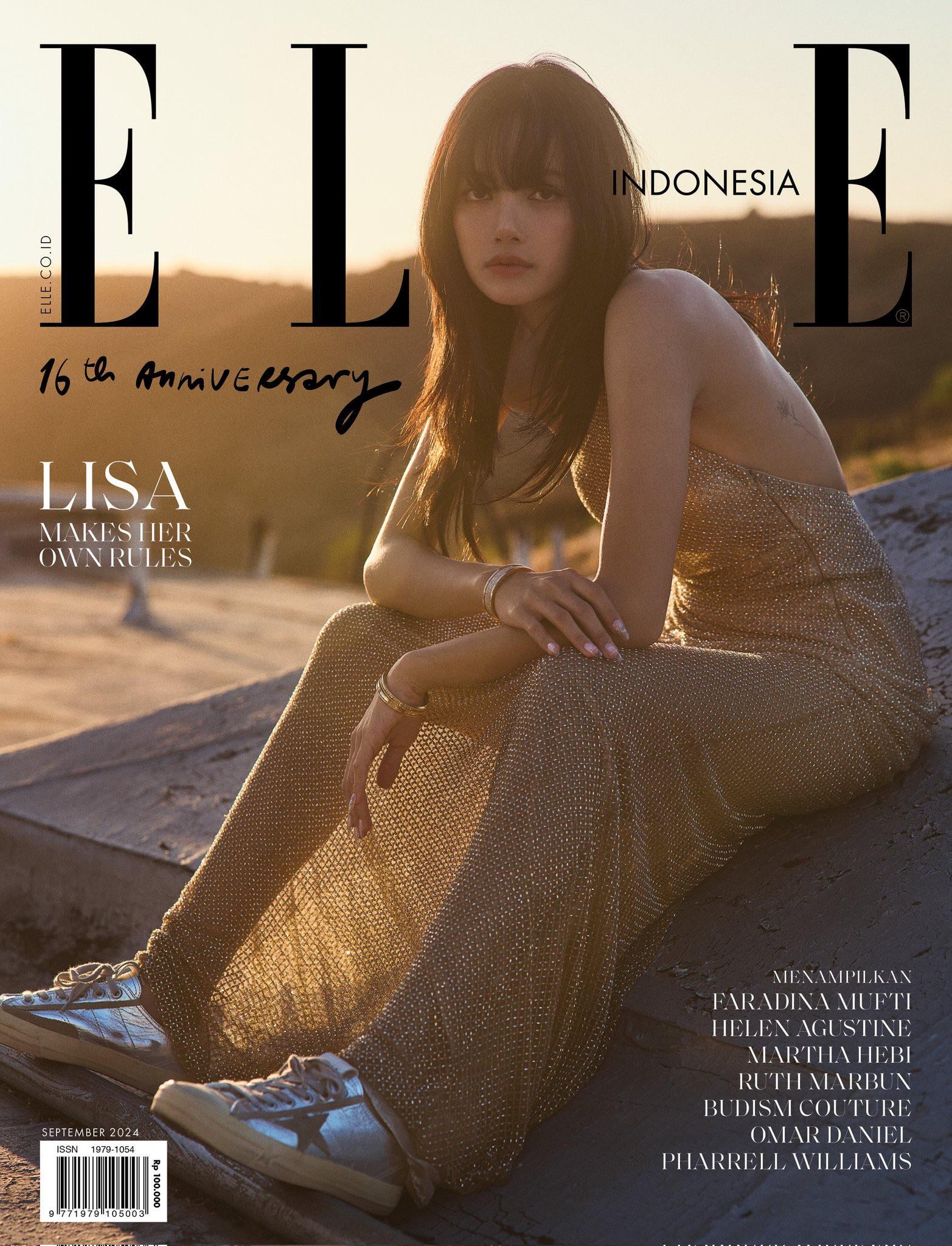 240814 Lisa for ELLE Indonesia September 2024 Issue