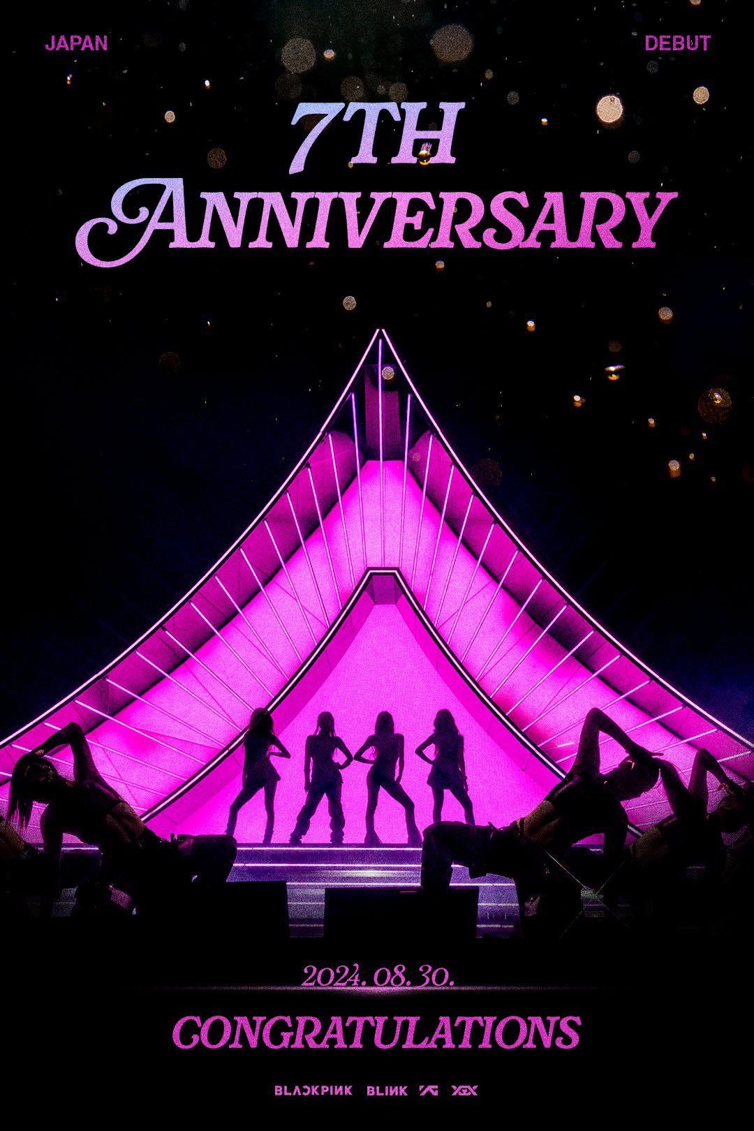 240830 BLACKPINK 7th Anniversary in Japan [Official Poster]