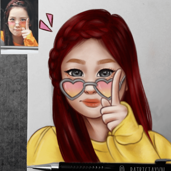 my fanart of Jisoo ^^