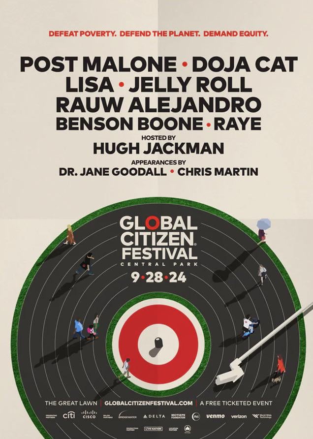 Selling 2 Global Citizen tickets! LISA IS PERFORMING