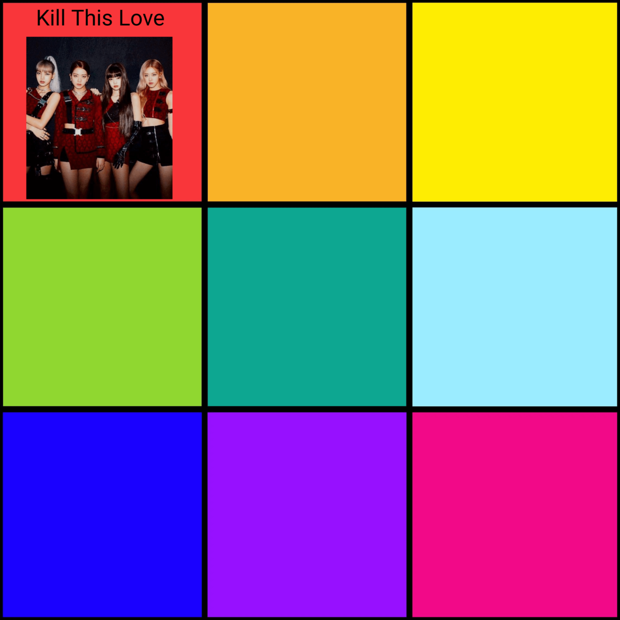 240915 - Blackpink songs as colors, Day 2: Orange!