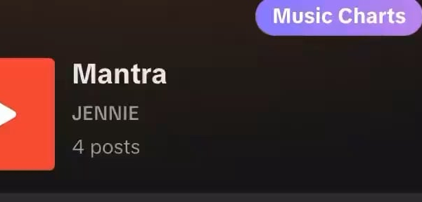 241001 Jennie - Mantra Snippet from TikTok